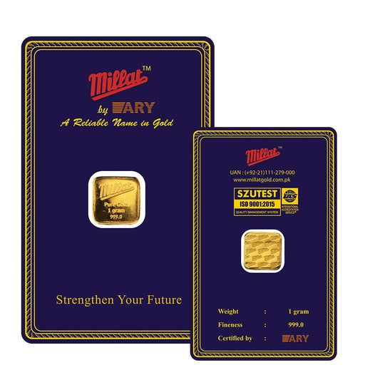 Gold Bar 1 Gram Pure 999