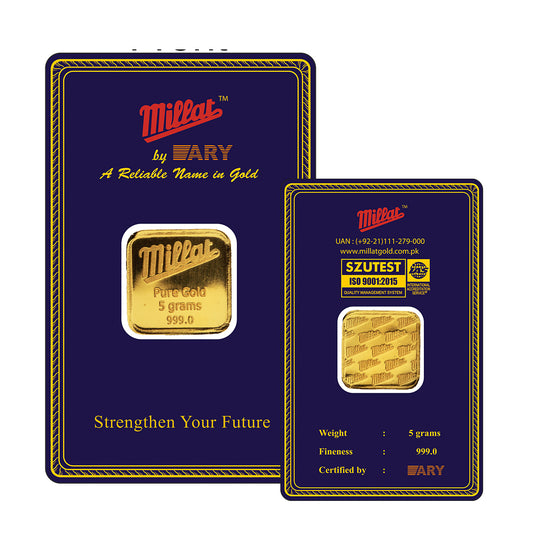 Gold Bar 5 Gram Pure 999