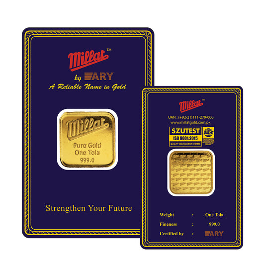 Gold Bar 1 Tola Pure 999